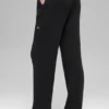 Pantalon High-Waist large Snuggle Up Sweater - Noir