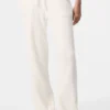 Pantalon High-Waist « Snuggle up Sweater » - Ivoire