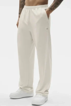 Pantalon à jambes droites Double Take - Bone