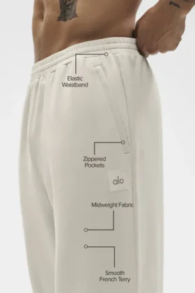 Pantalon à jambes droites Double Take – Bone