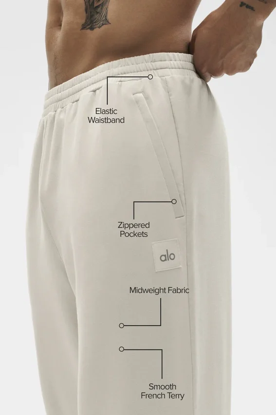 Pantalon à jambes droites Double Take - Bone