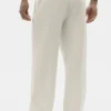 Pantalon à jambes droites Double Take - Bone