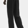 Pantalon à jambes droites Double Take – Noir