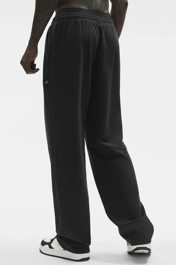 Pantalon à jambes droites Double Take – Noir