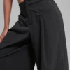 Pantalon à jambes larges Main Act - Noir