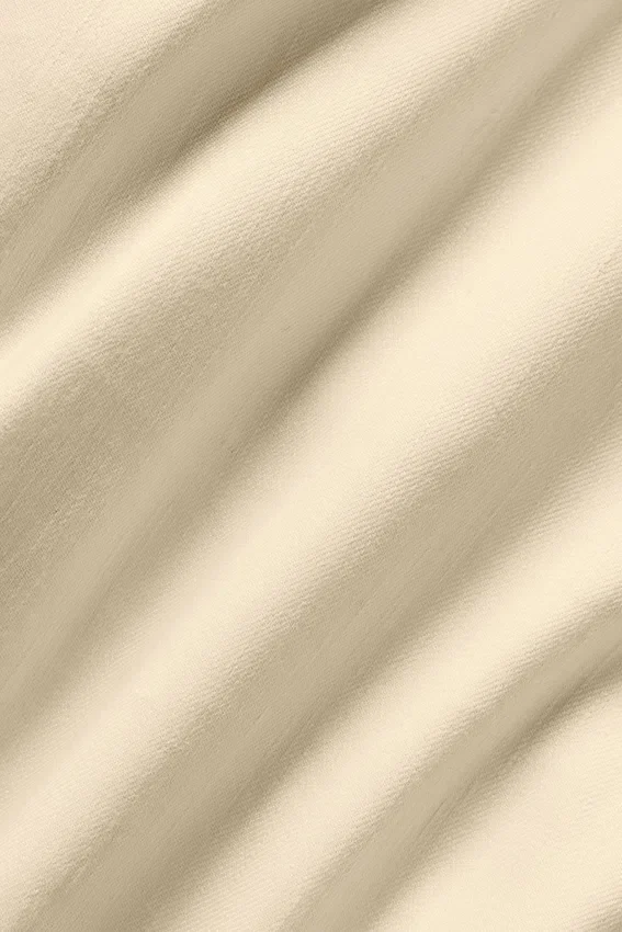 Pantalon à jambes larges Riviera en mélange de lin - Beige sable