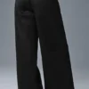 Pantalon à jambes larges Wanderlust - Noir