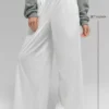 Pantalon large Breezy (coupe classique) - Blanc
