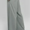 Pantalon large Breezy (coupe classique) - Gris lunaire