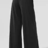 Pantalon large Breezy (long) - Noir