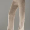 Pantalon large en cachemire Winter Magic – Flax Heather