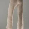 Pantalon large en cachemire Winter Magic – Flax Heather