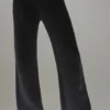 Pantalon large en cachemire Winter Magic – Noir