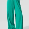Pantalon large et aéré (long) - Vert sapin