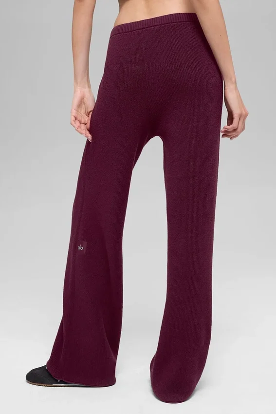 Pantalon-pull Supernatural – Bordeaux