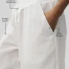 Pantalon Ripstop Electric à coupe droite - Blanc