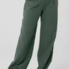 Pantalon Showdown à taille mi-haute - Dark Cactus