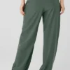 Pantalon Showdown à taille mi-haute - Dark Cactus