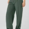 Pantalon Showdown à taille mi-haute - Dark Cactus