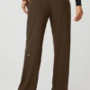 Pantalon Showdown à taille mi-haute - Espresso