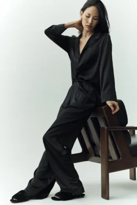 Pantalon Silk Luminous (long) - Noir