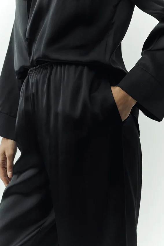 Pantalon Silk Luminous (long) - Noir