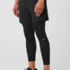 Pantalon Stability 2-en-1 - Noir/Noir