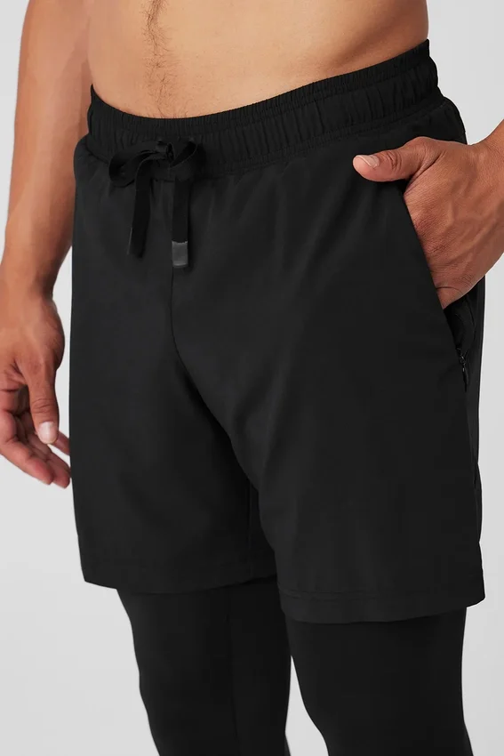 Pantalon Stability 2-en-1 - Noir/Noir