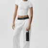 Pantalon Suit up (coupe classique) - Blanc/Noir