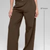Pantalon Suit Up (coupe classique) - Espresso