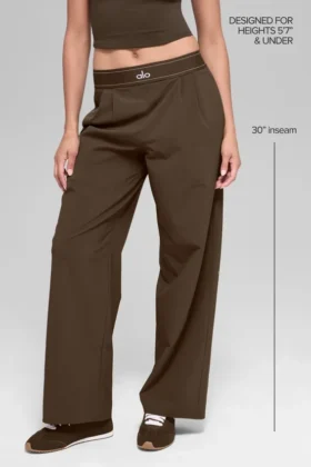 Pantalon Suit Up (coupe classique) – Espresso