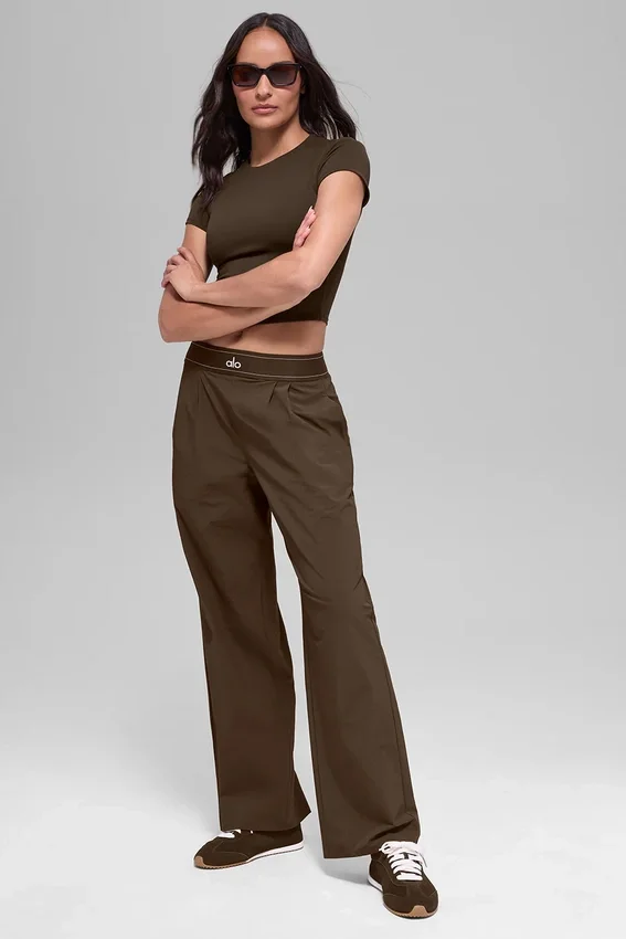 Pantalon Suit Up (coupe classique) - Espresso