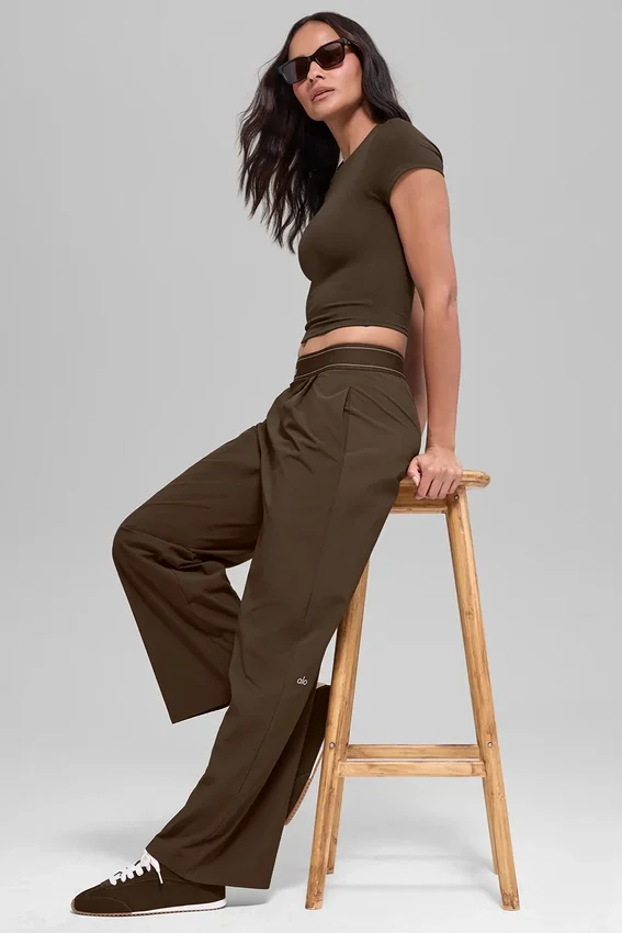 Pantalon Suit Up (coupe classique) - Espresso