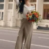 Pantalon Suit Up (coupe classique) - Gravel