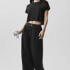 Pantalon Suit Up (coupe classique) - Noir
