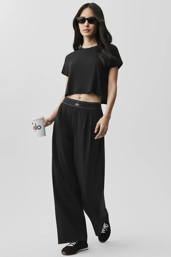 Pantalon Suit Up (coupe classique) - Noir