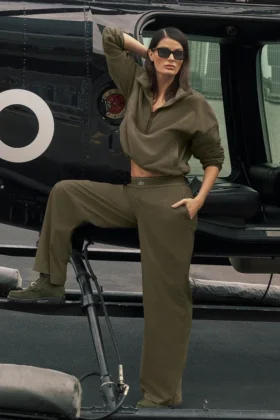 Pantalon Suit Up (coupe classique) - Olive Tree
