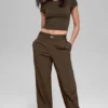 Pantalon Suit Up (long) - Espresso