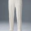 Pantalon Winter Bliss en maille torsadée - Ivoire