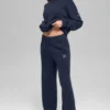 Pantalons de jogging New Class en laine et cachemire - Bleu marine