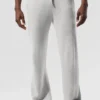 Pantalons de jogging New Class en laine et cachemire - Gris perle chiné