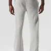 Pantalons de jogging New Class en laine et cachemire - Gris perle chiné