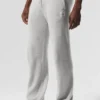 Pantalons de jogging New Class en laine et cachemire - Gris perle chiné