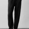 Pantalons de jogging New Class en laine et cachemire - Noir