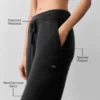 Pantalons de jogging New Class en laine et cachemire - Noir