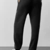 Pantalons de jogging New Class en laine et cachemire - Noir