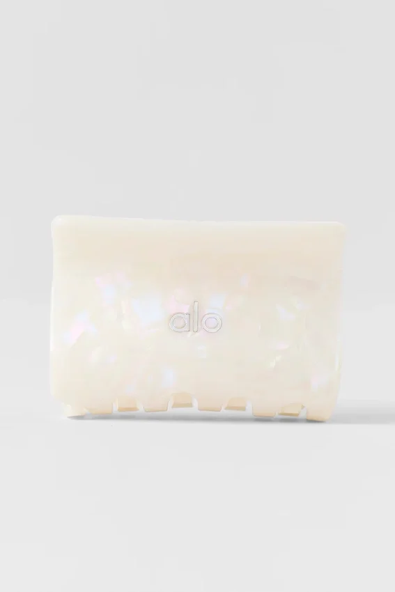 Pince à cheveux « Effortless » - Blanc perle