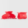 Pince à cheveux Effortless (lot de 2) - Rouge vif