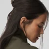 Pince à cheveux style années 90 - Olivier transparent