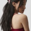 Pince à cheveux style années 90 - Rouge « Summer Romance »